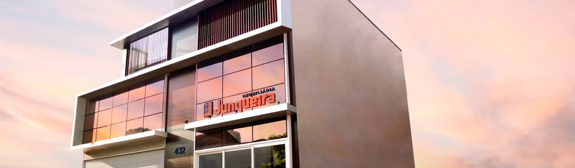 Prédio da imobiliária Junqueira